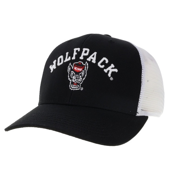 Black/White Mid-Pro Trucker - Wolfp